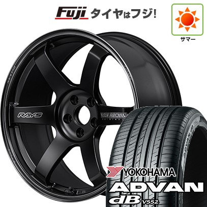 【新品】レクサスNX 2021/11- 夏タイヤ ホイール4本セット 235/50R20 ヨコハマ アドバン dB V552 RAYS レイズ ボルクレーシング TE37 サーガ S-plus Black Shadow 20インチ(送料無料)