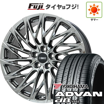 【新品国産車用5穴114.3】 夏タイヤ ホイール4本セット 245/40R21 ヨコハマ アドバン dB V552(限定2024年製) クライメイト 鳳凰(HOUOH) 9J 21インチ(送料無料)|フジ スペシャルセレクション