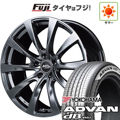 【新品】クラウンクロスオーバー 夏タイヤ ホイール4本セット 225/45R21 ヨコハマ アドバン dB V553 MID WHEELS レフィナーダ モーション2 トヨタ・レクサス車専用 21インチ(送料無料)｜フジ スペシャルセレクション 182,450円