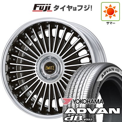 【新品】40系アルファード/ヴェルファイア用 夏タイヤ ホイール4本セット 225/55R19 ヨコハマ アドバン dB V553 WORK ワーク イミッツ 8J 19インチ(送料無料)