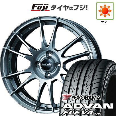 【新品】シエンタ 2022- 夏タイヤ ホイール4本セット 195/55R16 ヨコハマ アドバン フレバV701 OZ ウルトラレッジェーラ 7J 16インチ(送料無料)｜フジ スペシャルセレクション