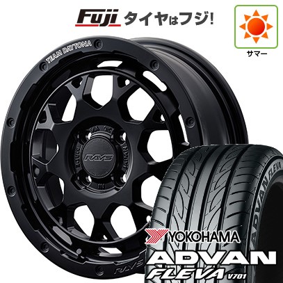 【新品 軽自動車】N-BOX タント スペーシア 夏タイヤ ホイール4本セット 165/55R15 ヨコハマ アドバン フレバV701 RAYS レイズ デイトナ M9+ 5J 15インチ(送料無料)