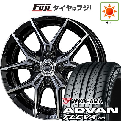 【新品】スイフトスポーツ 夏タイヤ ホイール4本セット 195/45R17 ヨコハマ アドバン フレバV701 共豊 スマック +EK M1 7J 17インチ(送料無料)｜フジ スペシャルセレクション