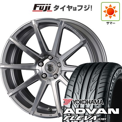 【新品国産車用5穴114.3】 夏タイヤ ホイール4本セット 225/35R20 ヨコハマ アドバン フレバV701 クリムソン クラブリネア マルディーニ FF 8.5J 20インチ(送料無料)