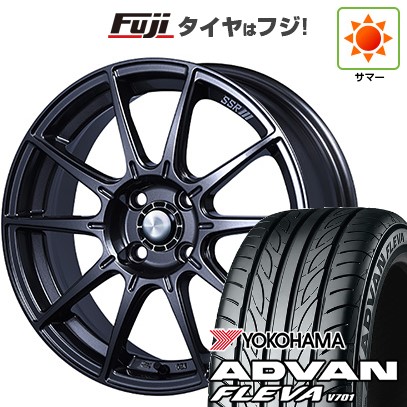【新品 軽自動車】 夏タイヤ ホイール4本セット 165/50R16 ヨコハマ アドバン フレバV701 SSR REAL SPORTS x SSR GTX01 ST-spec 5J 16インチ(送料無料)|フジ スペシャルセレクション