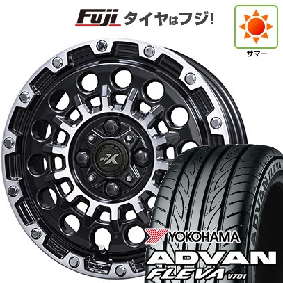 【新品 軽自動車】N-BOX タント スペーシア 夏タイヤ ホイール4本セット 165/55R15 ヨコハマ アドバン フレバV701 共豊 PPX GX14 4.5J 15インチ(送料無料) 71,610円