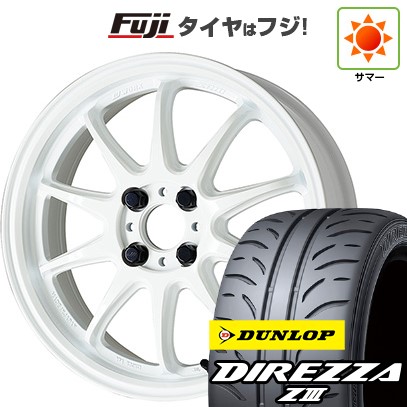 【新品】S660 夏タイヤ ホイール4本セット F:165/55R15 R:195/45R16 ダンロップ ディレッツァ ZIII WORK ワーク エモーション ZR10 (送料無料)