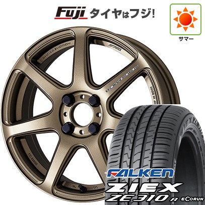 【新品国産車用5穴114.3】 夏タイヤ ホイール4本セット 225/65R17 ファルケン ジークス ZE310R エコラン(限定) WORK ワーク エモーション T7R 7J 17インチ(送料無料)