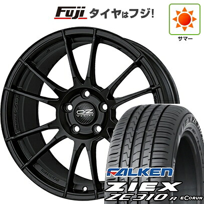 【新品国産車用5穴114.3】 夏タイヤ ホイール4本セット 225/45R18 ファルケン ジークス ZE310R エコラン(限定) OZ ウルトラレッジェーラ 7.5J 18インチ(送料無料)