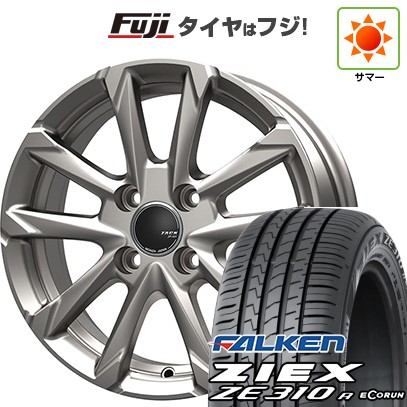 【新品国産車用4穴100】 夏タイヤ ホイール4本セット 185/55R15 ファルケン ジークス ZE310R エコラン(限定) モンツァ ZACK JP-325 5.5J 15インチ(送料無料)