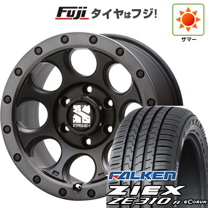 【新品国産車用5穴114.3】 夏タイヤ ホイール4本セット 225/50R18 ファルケン ジークス ZE310R エコラン(限定) MLJ エクストリームJ XJ03 8J 18インチ(送料無料)｜フジ スペシャルセレクション