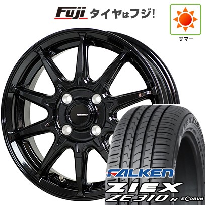 【新品国産車用4穴100】 夏タイヤ ホイール4本セット 195/50R16 ファルケン ジークス ZE310R エコラン(限定) ホットスタッフ ジースピード G-05 6J 16インチ(送料無料)|フジ スペシャルセレクション