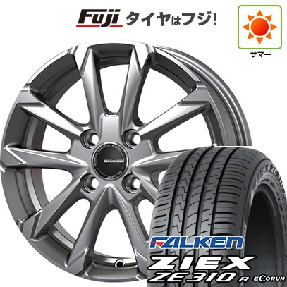 【新品】シエンタ 2015-22 夏タイヤ ホイール4本セット 195/50R16 ファルケン ジークス ZE310R エコラン(限定) コーセイ クレイシズ GC36F 6J 16インチ(送料無料)
