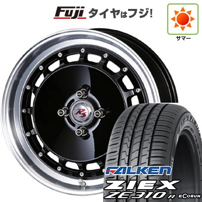 【新品国産車用4穴100】 夏タイヤ ホイール4本セット 195/50R16 ファルケン ジークス ZE310R エコラン(限定) クリムソン RS DP CUPモノブロック 6.5J 16インチ(送料無料)｜フジ スペシャルセレクション