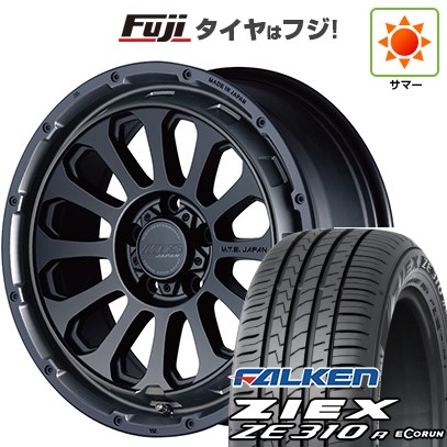 【新品国産車用5穴114.3】 夏タイヤ ホイール4本セット 215/60R17 ファルケン ジークス ZE310R エコラン(限定) エムテクノ M.T.S.JAPAN X CROSS TW 7J 17インチ(送料無料)