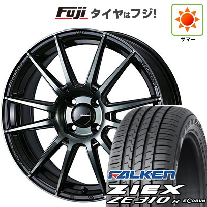 【新品国産車用4穴100】 夏タイヤ ホイール4本セット 175/65R15 ファルケン ジークス ZE310R エコラン(限定) WEDS ウェッズスポーツ SA-62R 6J 15インチ(送料無料)