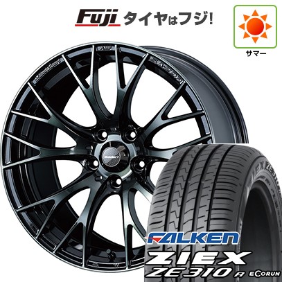 【新品国産車用5穴100】 夏タイヤ ホイール4本セット 225/55R18 ファルケン ジークス ZE310R エコラン(限定) WEDS ウェッズ ウェッズスポーツ SA-20R 7.5J 18インチ(送料無料)