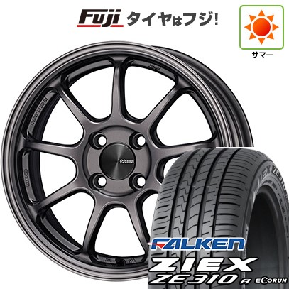 【新品国産車用5穴114.3】 夏タイヤ ホイール4本セット 225/55R18 ファルケン ジークス ZE310R エコラン(限定) ENKEI エンケイ PerformanceLine PF09 8J 18インチ(送料無料)|フジ スペシャルセレクション