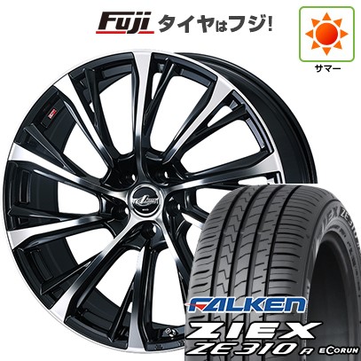 【新品国産車用5穴114.3】 夏タイヤ ホイール4本セット 205/60R16 ファルケン ジークス ZE310R エコラン(限定) WEDS ウェッズ レオニス JG 6.5J 16インチ(送料無料)