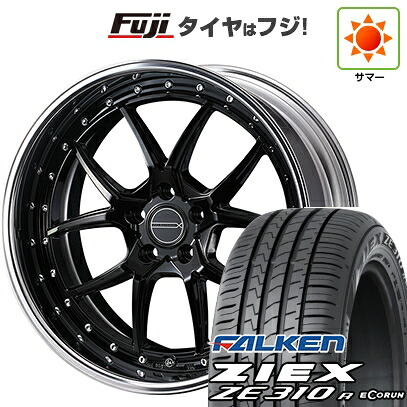 【新品国産車用5穴114.3】 夏タイヤ ホイール4本セット 235/50R18 ファルケン ジークス ZE310R エコラン(限定) WEDS ウェッズ マーベリック 1705S 8J 18インチ(送料無料)