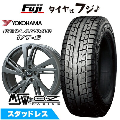【新品】輸入車用 プジョー リフター スタッドレスタイヤ ホイール4本セット 215/65R16 ヨコハマ ジオランダー I/T-S G073 MSW by OZ Racing MSW 60(グロスガンメタル) 6.5J 16インチ(送料無料) 148,200円