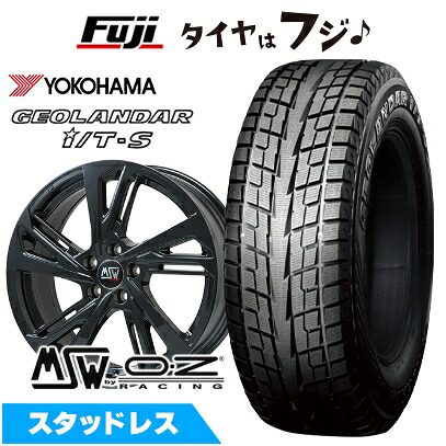 【新品】輸入車用 プジョー リフター スタッドレスタイヤ ホイール4本セット 215/65R16 ヨコハマ ジオランダー I/T-S G073 MSW by OZ Racing MSW 60(グロスブラック) 6.5J 16インチ(送料無料) 148,200円