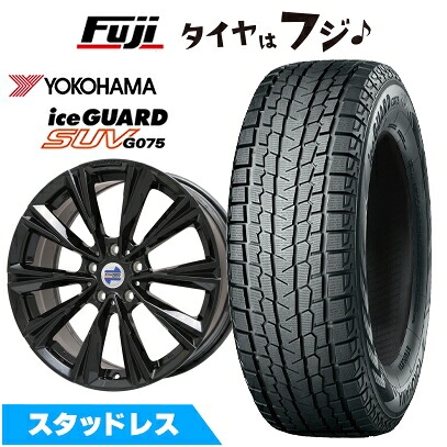 【新品】輸入車用 BMW X6（G06） スタッドレスタイヤ ホイール4本セット 265/50R19 ヨコハマ アイスガード SUV G075 ケレナーズスポーツ X-LINE(グロスブラック) 8J 19インチ(送料無料)｜フジ スペシャルセレクション