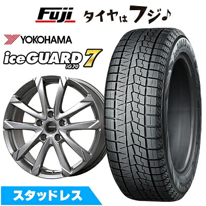 【新品】40系アルファード/ヴェルファイア スタッドレスタイヤ ホイール4本セット 225/65R17 ヨコハマ アイスガード7 セブンIG70 コーセイ クレイシズ GC36F トヨタ車専 6.5J 17インチ(送料無料)