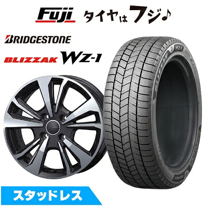 【新品】輸入車用 シトロエンC4 2022- スタッドレスタイヤ ホイール4本セット 215/60R17 ブリヂストン ブリザック WZ-1 スマートライン 365 6.5J 17インチ(送料無料)