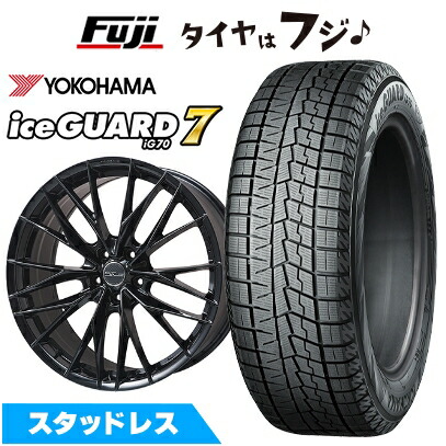【新品】40系アルファード/ヴェルファイア スタッドレスタイヤ ホイール4本セット 225/55R19 ヨコハマ アイスガード7 セブンIG70 WORK ワーク シュヴァート ブルネン LX 8J 19インチ(送料無料)