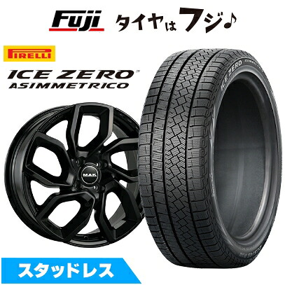 【新品】輸入車用 シトロエンC3 2017- スタッドレスタイヤ ホイール4本セット 195/65R15 ピレリ ウィンター アイスゼロアシンメトリコ MAK アポロ 6J 15インチ(送料無料) 72,160円