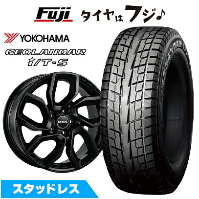 【新品】輸入車用 レネゲード スタッドレスタイヤ ホイール4本セット 215/60R17 ヨコハマ ジオランダー I/T-S G073 MAK アポロ 7.5J 17インチ(送料無料)