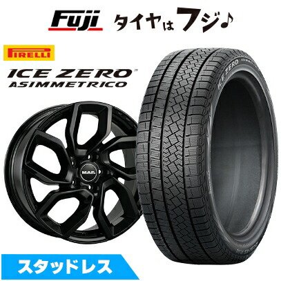 【新品】輸入車用 レネゲード スタッドレスタイヤ ホイール4本セット 215/60R17 ピレリ ウィンター アイスゼロアシンメトリコ MAK アポロ 7.5J 17インチ(送料無料)
