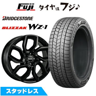 【新品】輸入車用 コンパス 2017- スタッドレスタイヤ ホイール4本セット 225/60R17 ブリヂストン ブリザック WZ-1 MAK アポロ 7.5J 17インチ(送料無料)