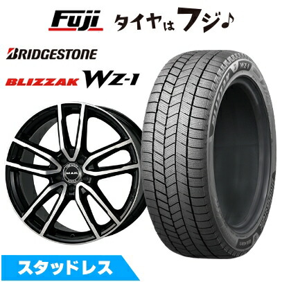 【新品】輸入車用 ベンツCLEクーペ（C236） スタッドレスタイヤ ホイール4本セット 245/45R18 ブリヂストン ブリザック WZ-1 MAK エボ 8J 18インチ(送料無料)