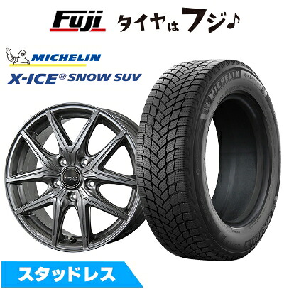 【新品国産車用5穴114.3】 スタッドレスタイヤ ホイール4本セット 215/70R16 ミシュラン エックスアイス スノー SUV トピー シビラ NEXT F05【限定】 6.5J 16インチ(送料無料)｜フジ スペシャルセレクション