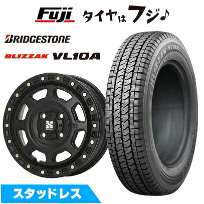 【新品】タウンエーストラック スタッドレスタイヤ ホイール4本セット 175/80R14 99/98N ブリヂストン ブリザック VL10A MLJ エクストリームJ XJ07 5J 14インチ(送料無料)