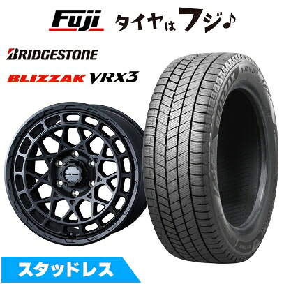 【新品】ランクル300 スタッドレスタイヤ ホイール4本セット 265/55R20 ブリヂストン ブリザック VRX3 WEDS ウェッズアドベンチャー マッドヴァンス X タイプM 9J 20インチ(送料無料)