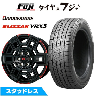 【新品】ランクル300/ランクル250 スタッドレスタイヤ ホイール4本セット 265/65R18 ブリヂストン ブリザック VRX3 クライメイト デヴグル 8J 18インチ(送料無料)