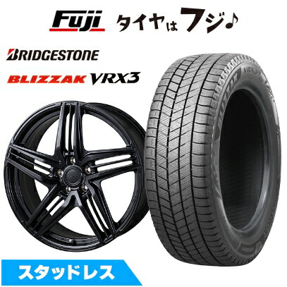 【新品】レクサスNX 2021/11- スタッドレスタイヤ ホイール4本セット 235/60R18 ブリヂストン ブリザック VRX3 コーセイ グラミック LX-S レクサス・トヨタ車専用 7.5J 18インチ(送料無料)