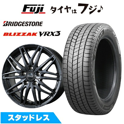 【新品】40系アルファード/ヴェルファイア スタッドレスタイヤ ホイール4本セット 225/60R18 ブリヂストン ブリザック VRX3 トピー シビラ NEXT W45 トヨタ車専 7J 18インチ(送料無料)