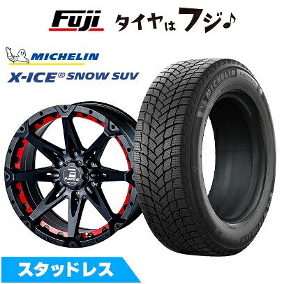 【新品】プラド/ハイラックス スタッドレスタイヤ ホイール4本セット 265/60R18 ミシュラン エックスアイス スノー SUV フォース デナリ 8J 18インチ(送料無料)