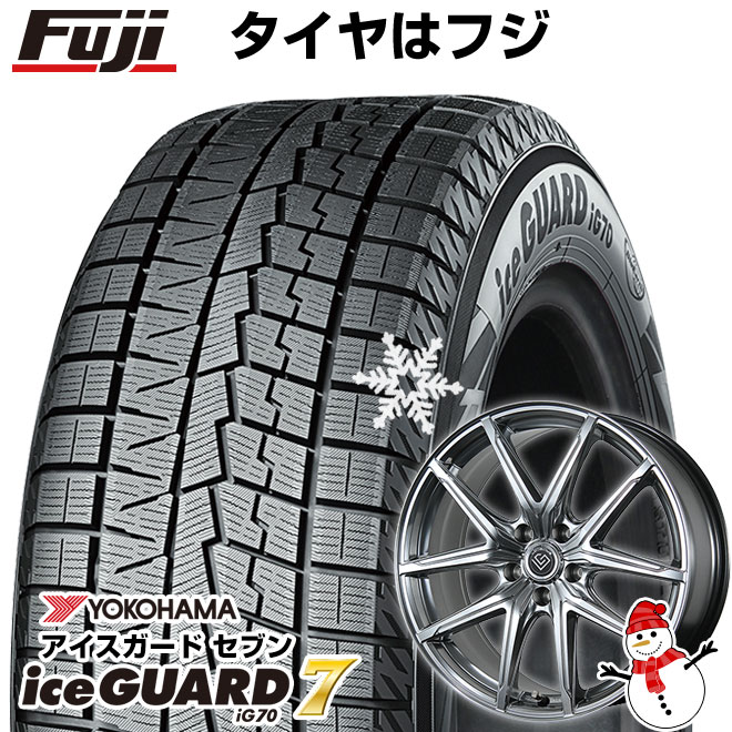 【新品】レクサスRX 2022/11- スタッドレスタイヤ ホイール4本セット 235/50R21 ヨコハマ アイスガード7 セブンIG70(2024年製) トピー ロンギヌス RE-X トヨタ･レクサス車専用 8J 21インチ(送料無料)