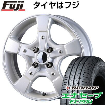 【新品国産車用4穴100】 夏タイヤ ホイール4本セット 175/65R15 ダンロップ エナセーブ EC204 クリムソン グーフィー スプリッター 6J 15インチ(送料無料)