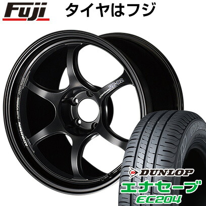 【新品国産車用5穴100】 夏タイヤ ホイール4本セット 215/45R17 ダンロップ エナセーブ EC204 ヨコハマ アドバンレーシング RG-D2 7.5J 17インチ(送料無料) 131,200円