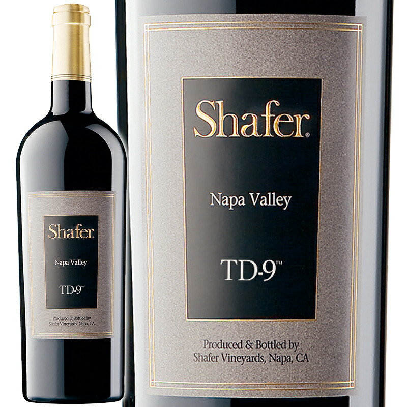 赤ワイン Shafer シェーファー TD-9 ナパ ヴァレー 2021　750ml【正規輸入品】