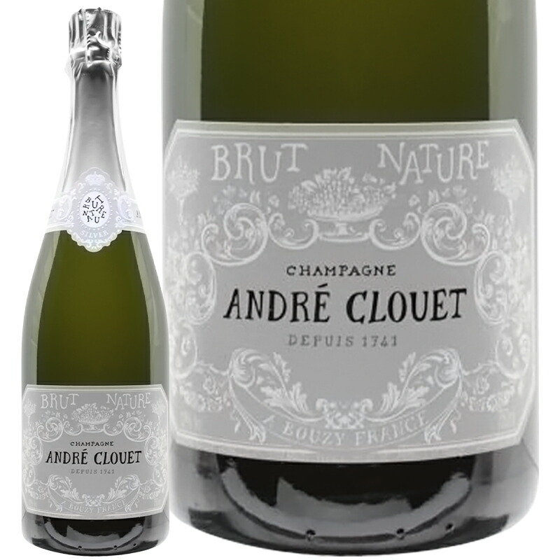シャンパン Andre Clouet アンドレ クルエ シルバー ブリュット ナチュール NV 750ml　【正規輸入品】
