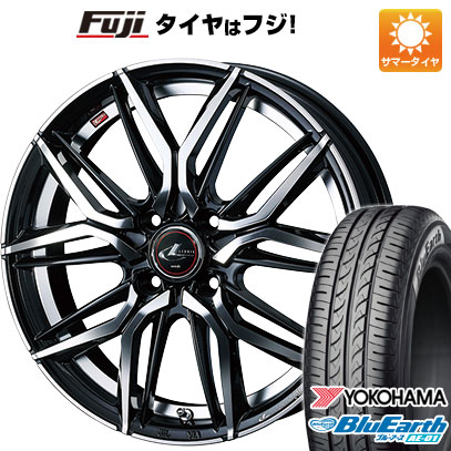 【新品 軽自動車】ハスラー デリカミニ(4WD) 夏タイヤ ホイール4本セット 165/60R15 ヨコハマ ブルーアース AE-01 WEDS ウェッズ レオニス LM 4.5J 15インチ(送料無料)|フジコーポレーション