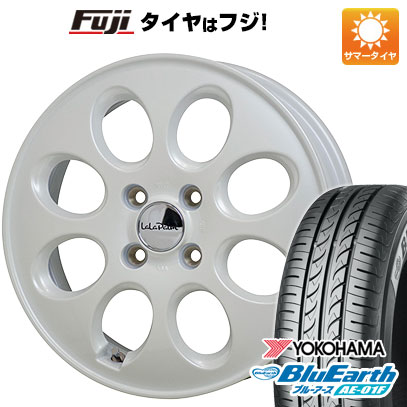 【新品 軽自動車】ソリオ ハスラー 夏タイヤ ホイール4本セット 165/70R14 ヨコハマ ブルーアース AE-01F ホットスタッフ ララパーム オーバル 5J 14インチ(送料無料)