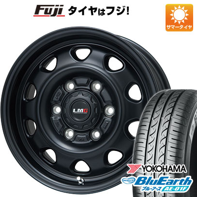 【新品 軽自動車】ソリオ ハスラー 夏タイヤ ホイール4本セット 165/70R14 ヨコハマ ブルーアース AE-01F レアマイスター LMG OFF-STYLE(マットブラック) 4.5J 14インチ(送料無料)